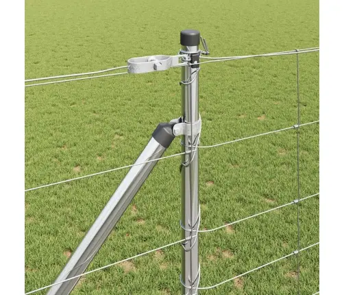 Lauka Žogs 1.2 X 50 M Cinkots Tērauds Vidaxl