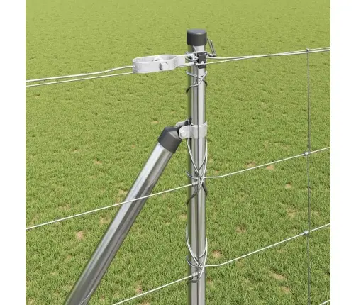 Tvorelės Stulpas Cinkuotas 50 X 1,6 M Plienas