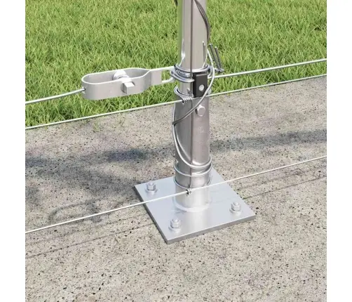 Lauku Žogs 0.8 X 25 M Cinkots Tērauds Vidaxl