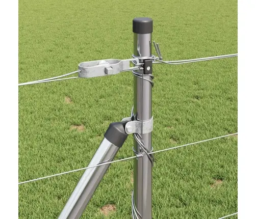 Lauku Žogs 0.8X25 M Cinkots Tērauds Vidaxl