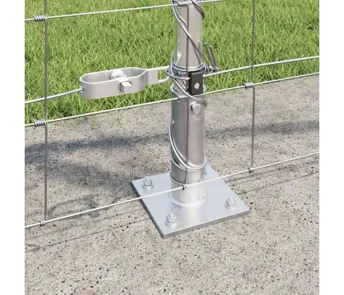 Lauka Žogs 1X25 M Cinkots Tērauds Vidaxl