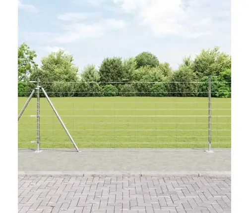 Lauku Žogs 1X25 M Cinkota Tērauda Vidaxl