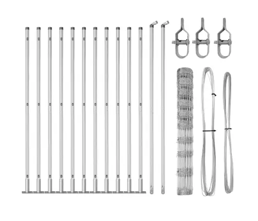 Lauku Žogs 1.2X25 M Cinkots Tērauds Vidaxl
