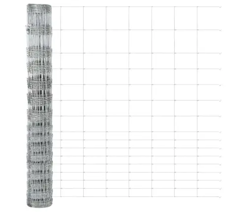 Lauka Žogs 1.2X25 M Cinkotā Tērauda Vidaxl