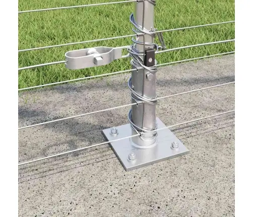 Karjamaa-Aed Hõbedane 25 X 1.5 M Tsingitud Teras