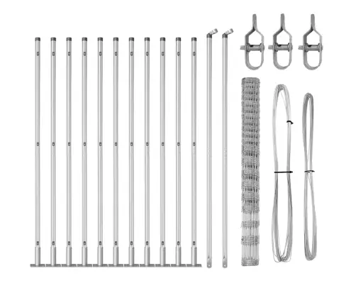 Lauka Žogs 1.6X25 M Cinkots Tērauds Vidaxl