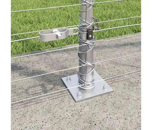 Lauku Žogs 1.6X25 M Cinkots Tērauds Vidaxl