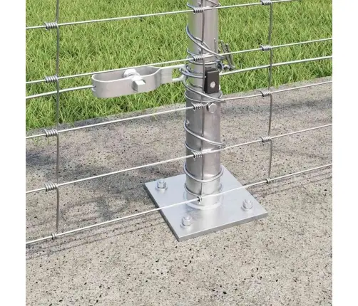 Lauka Žogs 1.6X25 M Cinkots Tērauds Vidaxl