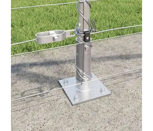 Lauku Žogs 1X50 M Cinkota Tērauda Vidaxl