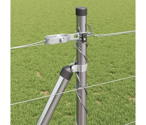 Lauku Žogs 1X50 M Cinkota Tērauda Vidaxl