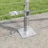Ganyklų Tvora Sidabro 50 X 1.2 M Galvanizuotas Plienas