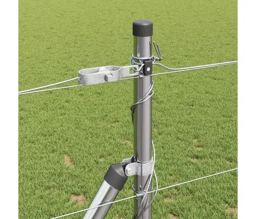 Ganyklų Tvora Sidabro 50 X 1.2 M Galvanizuotas Plienas