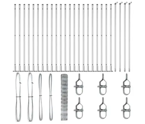 Aiapost Galvaniseeritud 50 X 1,2 M Teras