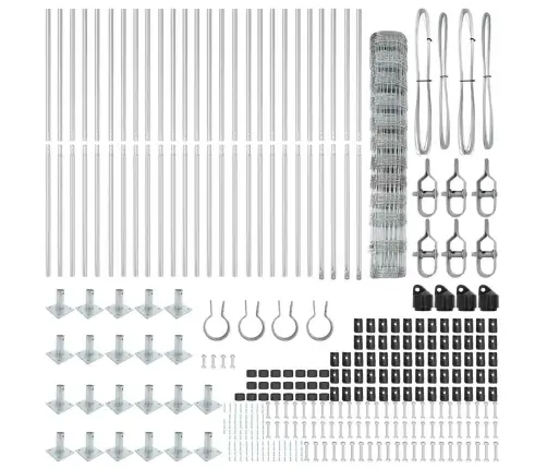 Aiapost Galvaniseeritud 50 X 1,2 M Teras