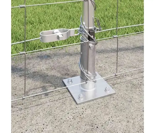 Lauka Žogs 1.4X50 M Cinkots Tērauds Vidaxl