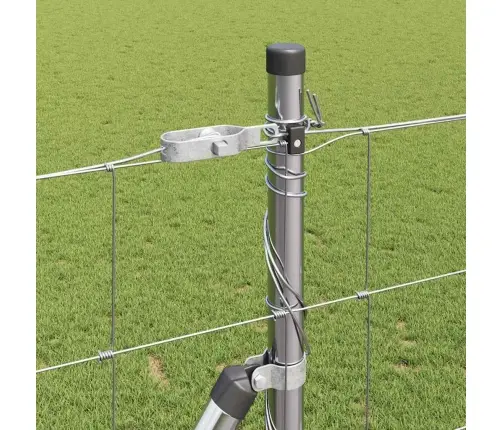 Lauka Žogs 1.4X50 M Cinkots Tērauds Vidaxl