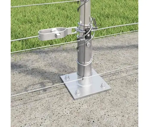 Lauku Žogs 1.5X50 M Cinkots Tērauds Vidaxl