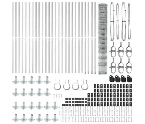 Aiapost Galvaniseeritud 50 X 1,5 M Teras