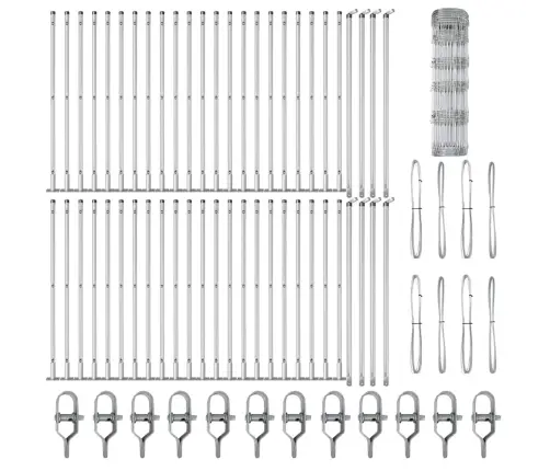 Aiapost Galvaniseeritud 100 X 0,8 M Teras