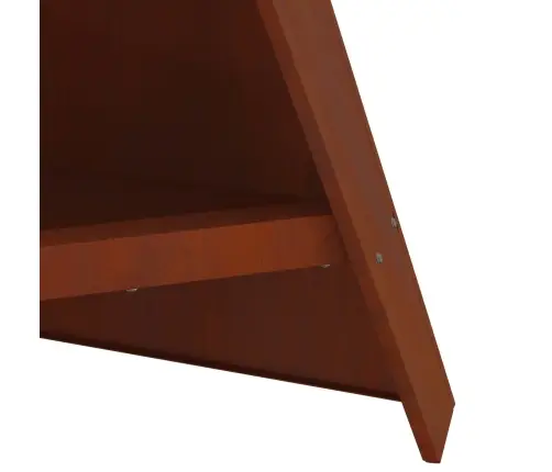 Uguns Bedres Piramīda Melna 58X36X100 Cm Tērauds Vidaxl