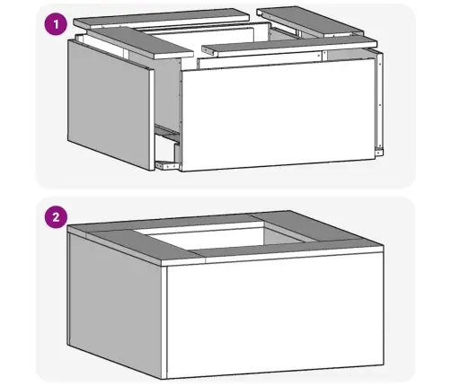 Laužavietė Ruda 80 X 80 X 40 Cm