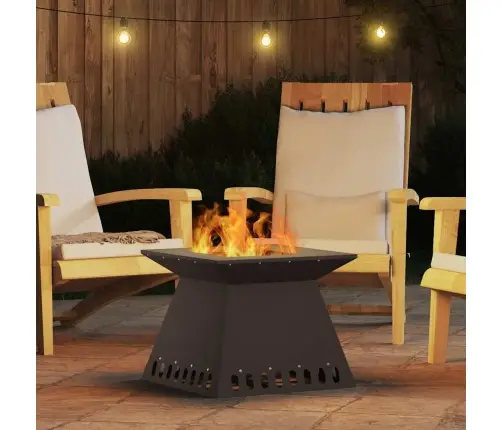 Laužavietė Juoda 48 X 48 X 40 Cm Plienas