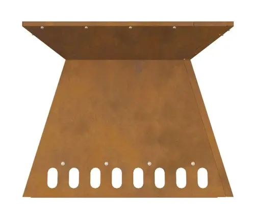 Uguns Bedre 48X48X40 Cm Laika Izturīga Tērauda Vidaxl