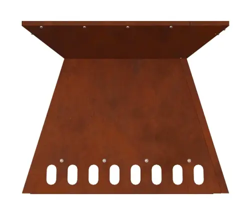 Uguns Bedre 48X48X40 Cm Laika Izturīga Tērauda Vidaxl