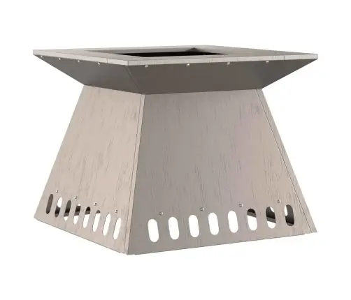 Uguns Bedre 48X48X40 Cm Laika Izturīga Tērauda Vidaxl