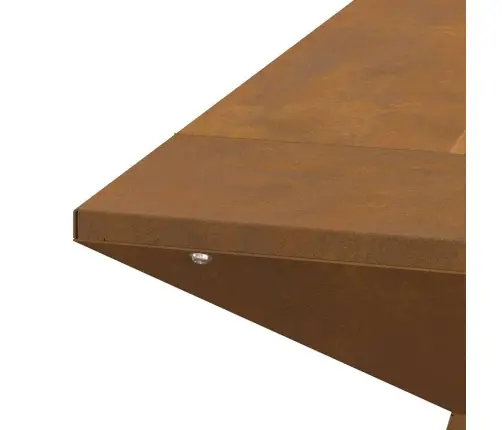 Lõkkekoht Pruun 60 X 60 X 50 Cm Kulunud Teras