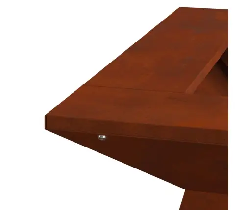 Uguns Bedre 60X60X50 Cm Novecinātā Tēraudā Vidaxl