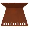 Uguns Bedre 60X60X50 Cm Novecinātā Tēraudā Vidaxl