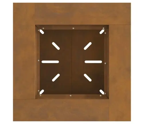 Lõkkekoht Pruun 60 X 60 X 50 Cm Kulunud Teras