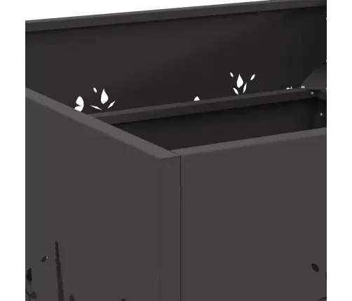 Lõkkekoht Must 60 X 60 X 30 Cm Teras