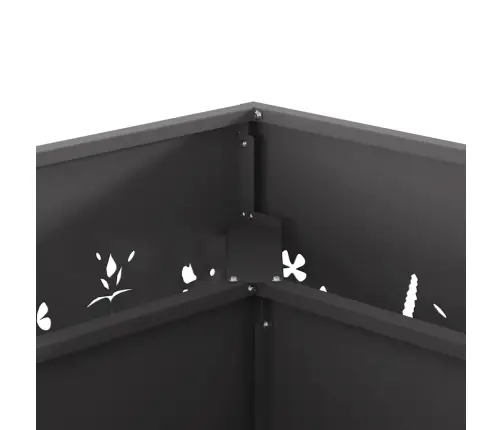 Lõkkekoht Must 60 X 60 X 30 Cm Teras