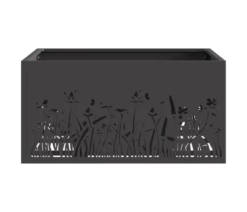 Lõkkekoht Must 60 X 60 X 30 Cm Teras