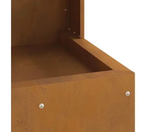 Lõkkekoht Pruun 35 X 35 X 100 Cm Teras