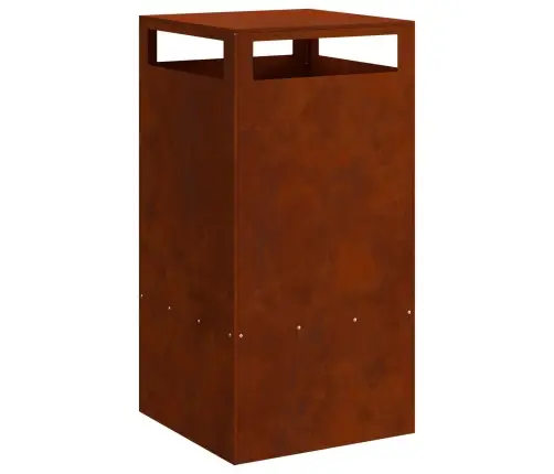 Uguns Bedre 50X50X100 Cm Laika Izturīga Tērauda Vidaxl