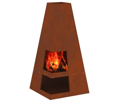 Laužavietė Ruda 50 X 50 X 100 Cm Plienas