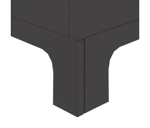 Laužavietė Juoda 50 X 50 X 70 Cm Šaltai Valcuotas Plienas