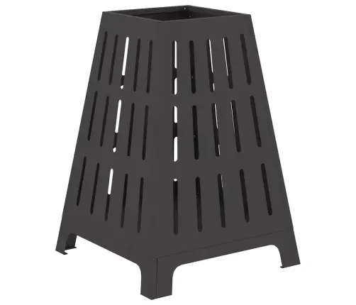 Laužavietė Juoda 50 X 50 X 70 Cm Šaltai Valcuotas Plienas