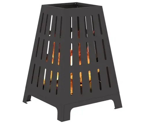 Laužavietė Juoda 50 X 50 X 70 Cm Šaltai Valcuotas Plienas