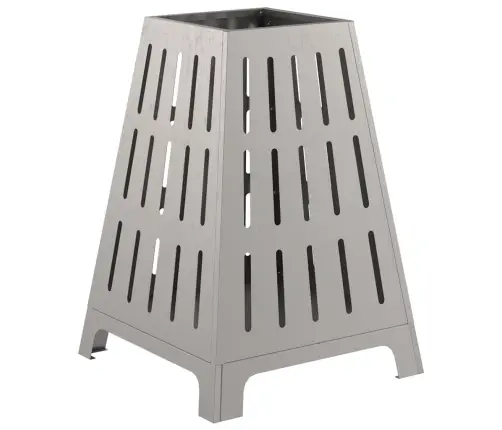 Uguns Bedre Kvadrāts 50X50X70 Cm Laika Izturīgs Tērauds Vidaxl