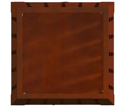 Uguns Bedre Kvadrāts 50X50X70 Cm Laika Izturīgs Tērauds Vidaxl