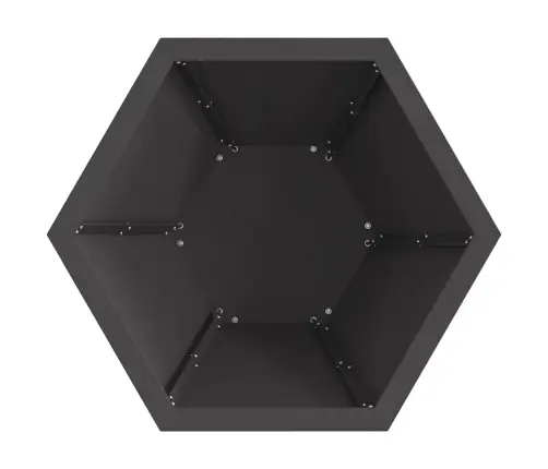 Laužavietė Juoda 50 X 50 X 40 Cm Plienas