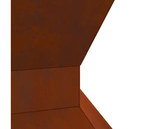 Uguns Bedre Sešstūra 50X50X40 Cm Laika Izturīgs Tērauds Vidaxl