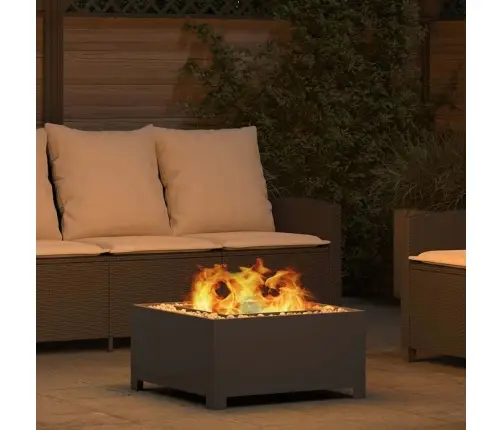 Lõkkekoht Must 60 X 60 X 30 Cm Teras