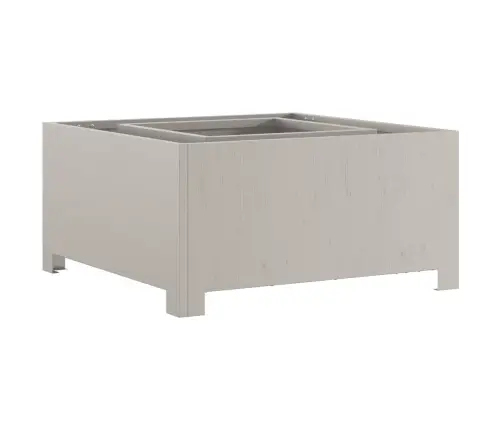 Ugunsgrēks Kvadrātveida 60X60X30 Cm Izturīgais Tērauds Vidaxl