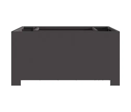 Lõkkekoht Must 80 X 80 X 40 Cm Teras