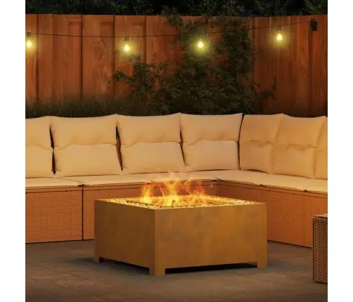 Lõkkekoht Pruun 80 X 80 X 40 Cm Kulunud Teras